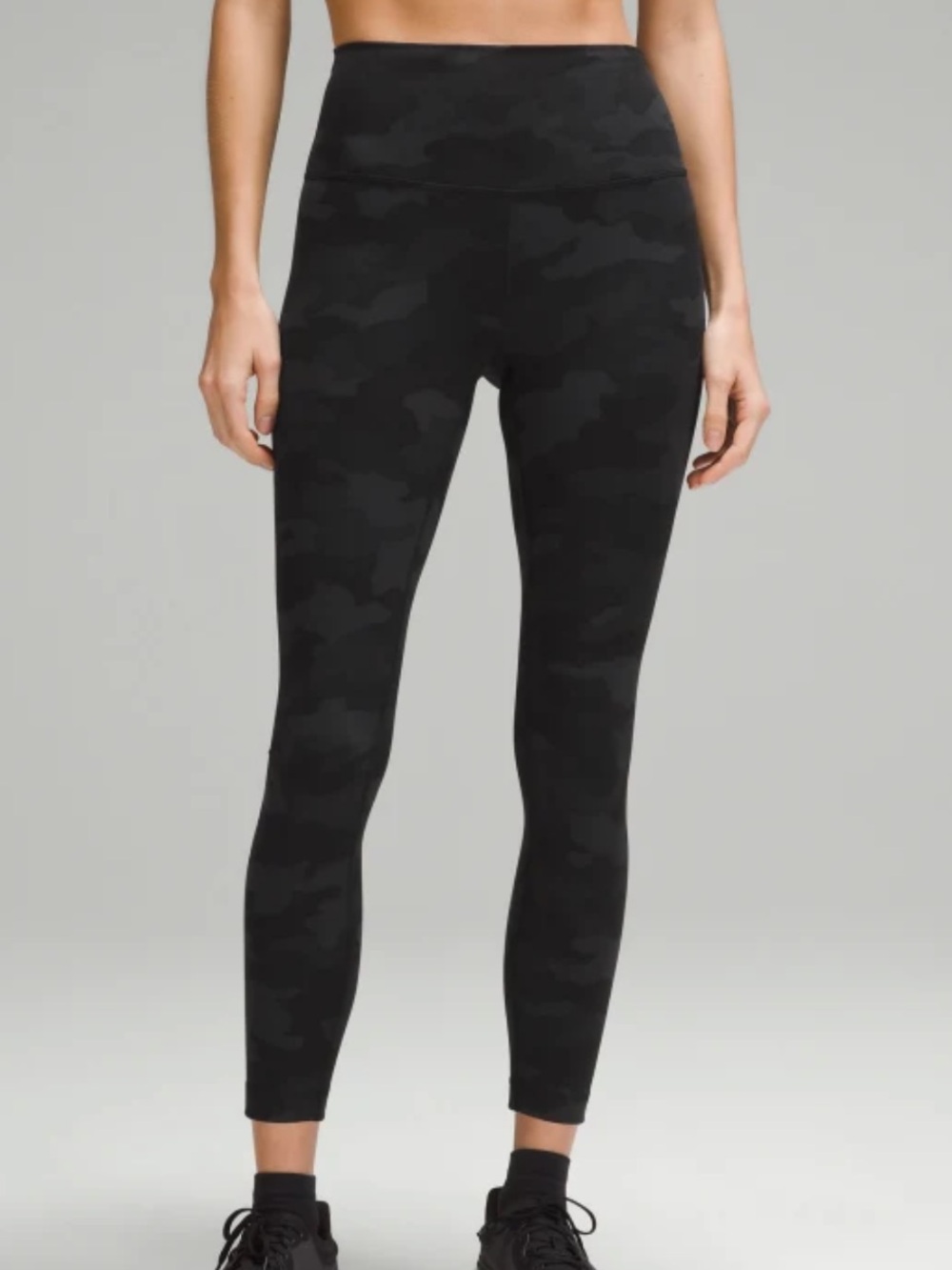 LULULEMON Wunder Train Legging Dark Camo 28”